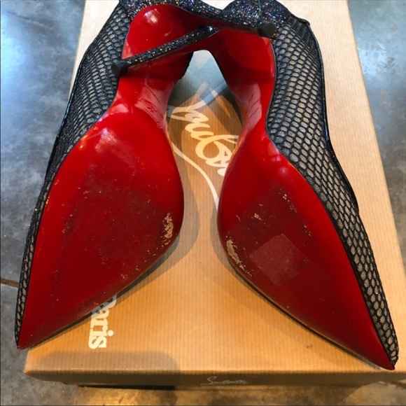 Christian Louboutin FOLLIES Fishnet. - Picture 7 of 7